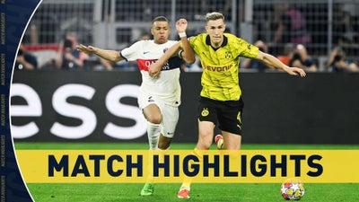 Borussia Dortmund vs. PSG | Champions League Match Highlights (5/1) | Scoreline