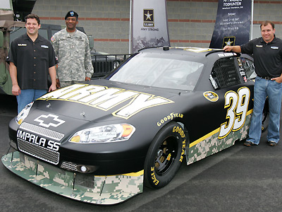 Ryan Newman's Army car Category Auto Racing