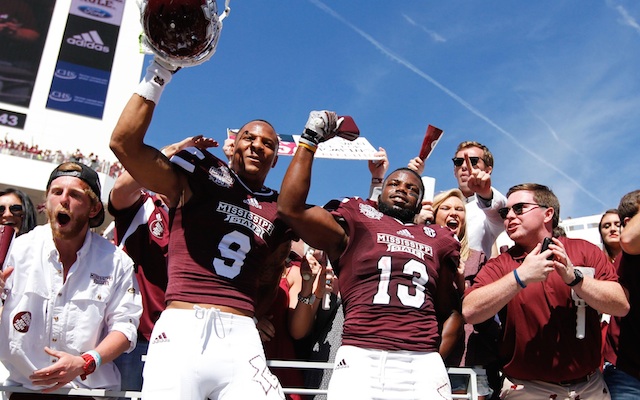 Mississippi State starting safety arrested domestic violence. (USATSI)