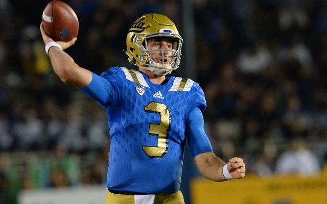 Josh Rosen will be on the road for his first career Pac-12 game. (USATSI)