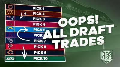 Pick Six - Oops! All Draft Trades | Vikings grab their QB, trades that SHOULD be made and fallers to move up for