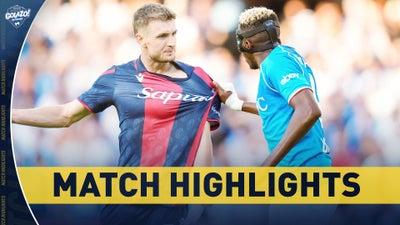 Napoli vs. Bologna | Serie A Match Highlights (5/11) | Golazo Matchday