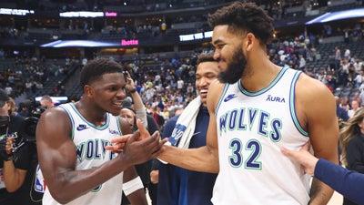 Anthony Edwards & Karl Anthony-Towns Sound Off After Timberwolves Game 7 Win