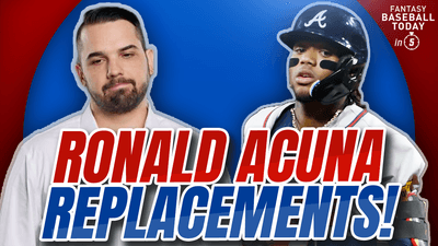Ronald Acuña Torn ACL! Projecting for 2025 & Top Replacements