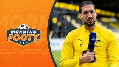 Interview With Emre Can Ahead Of UCL Final! - Morning Footy