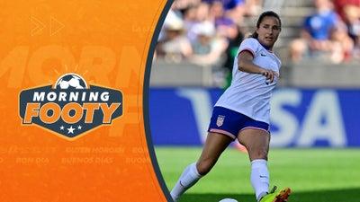 Sam Staab Makes USWNT Debut! - Morning Footy