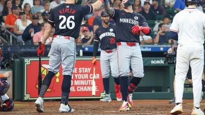 Miranda Delivers Late In Twins Victory