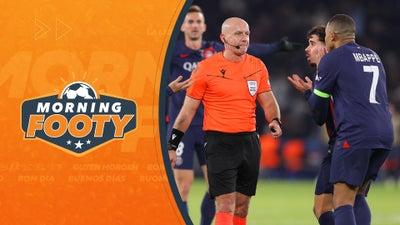 PSG BAILED OUT By Stoppage Time Handball Call? | Morning Footy