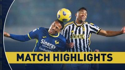 Hellas Verona vs. Juventus | Serie A Highlights (2/17) | Scoreline