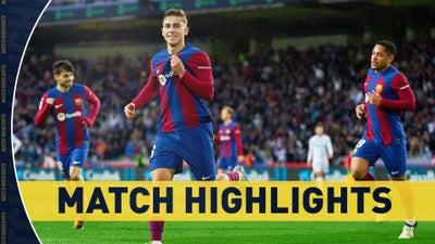 Barcelona vs. Getafe | La Liga Match Highlights (2/24) | Scoreline