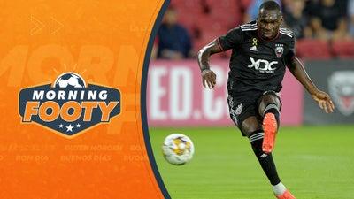 DC United's Christian Benteke Joins The Show! | Morning Footy
