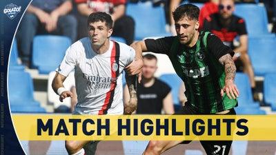 Sassuolo vs. AC Milan | Serie A Match Highlights (4/14) | Golazo Matchday