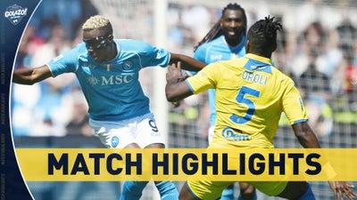 Napoli vs. Frosinone | Serie A Match Highlights (4/14) | Golazo Matchday