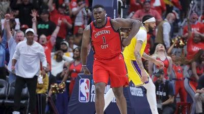 Zion Leaves Game In 4th Qtr, As Pelicans Await Winner