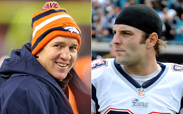 Manning got his guy in Welker.  (Getty Images)