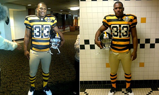 steelers uniforms through the years