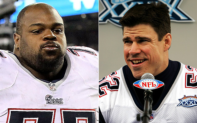 Wilfork wasn't super-pumped about Johnson's comments regarding his wife. (Getty Images)