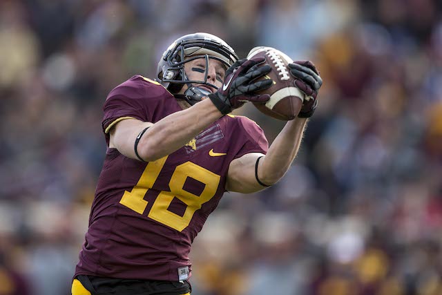 Derrick Engel is the only Minnesota wide receiver to catch a touchdown this season