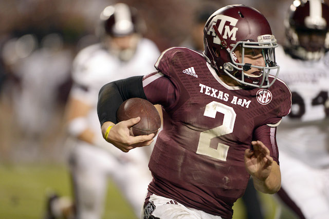 Johnny Manziel is one of 15 semi-finalists for the Walter Camp Award