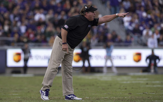 Gary Patterson and TCU have a date with Cal scheduled for 2020. (USATSI)