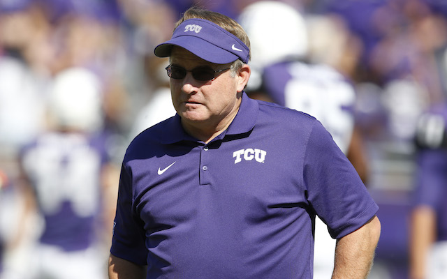 Gary Patterson believes every Power 5 conference should be represented in the playoff. (USATSI)