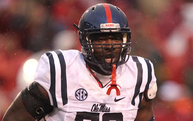 Laremy Tunsil is considered one of the best prospects in the 2016 draft. (USATSI)