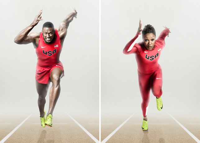 Pijler Gepolijst Verstrikking PHOTOS: Nike unveils new USA Track and Field uniforms - CBSSports.com