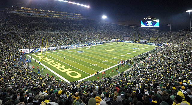Oregon's Autzen Stadium is one of the best places to watch a game. (USATSI)