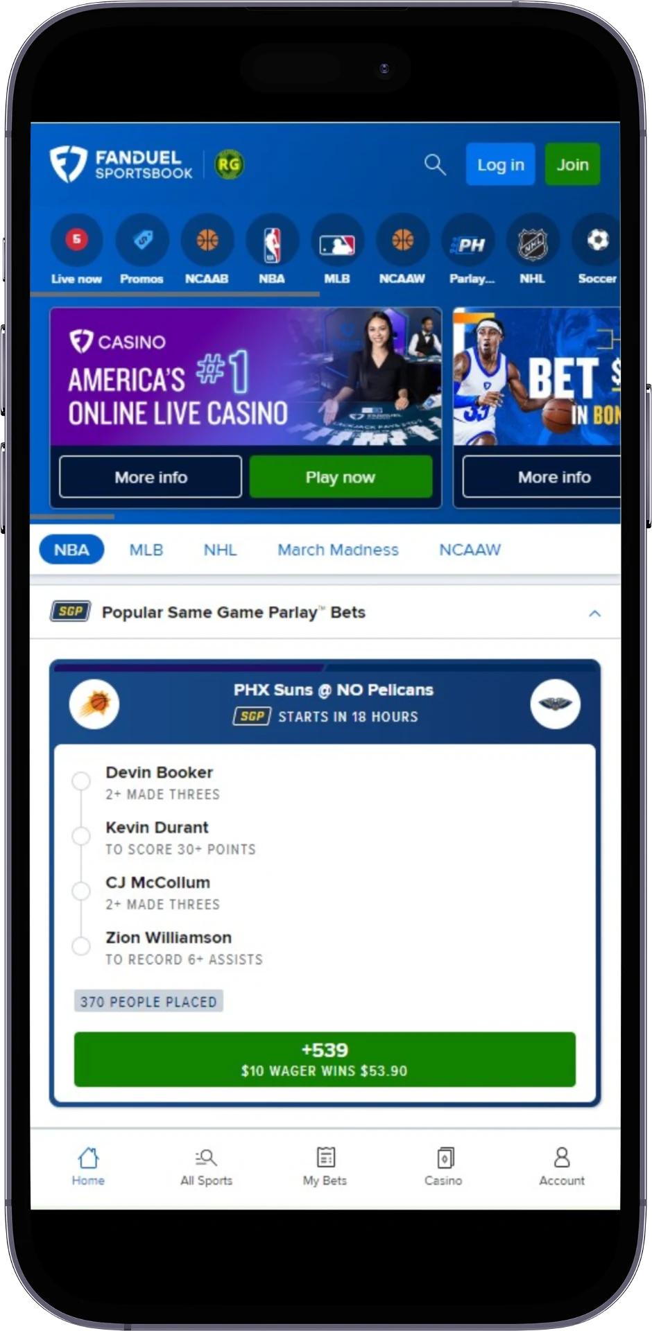 FanDuel Sportsbook & App Review 2024 Get 200 in Bonus Bets
