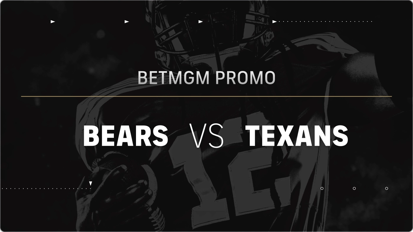 Caesars promo code CBS1000 for BearsTexans 1K in bonus bets